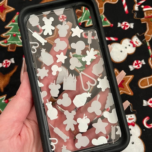 DISNEY PARKS D TECH IPHONE XR CASE 3D HOLIDAY SNACKS HAUNTED MANSION LEOTA - Picture 6 of 7